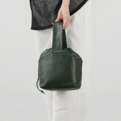 CREED / Drawstring Tote Cowhide Leather