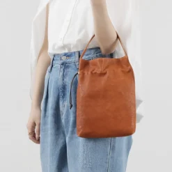 CREED / Drawstring Tote Horse Leather