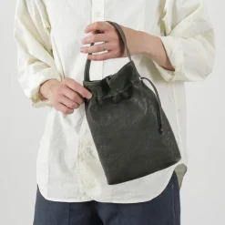 CREED / Drawstring Tote Horse Leather