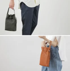 CREED / Drawstring Tote Horse Leather