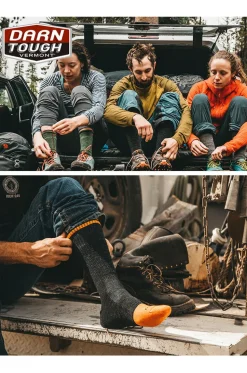 DARN TOUGH / Hiker Micro Crew Mid-Weight Cushion