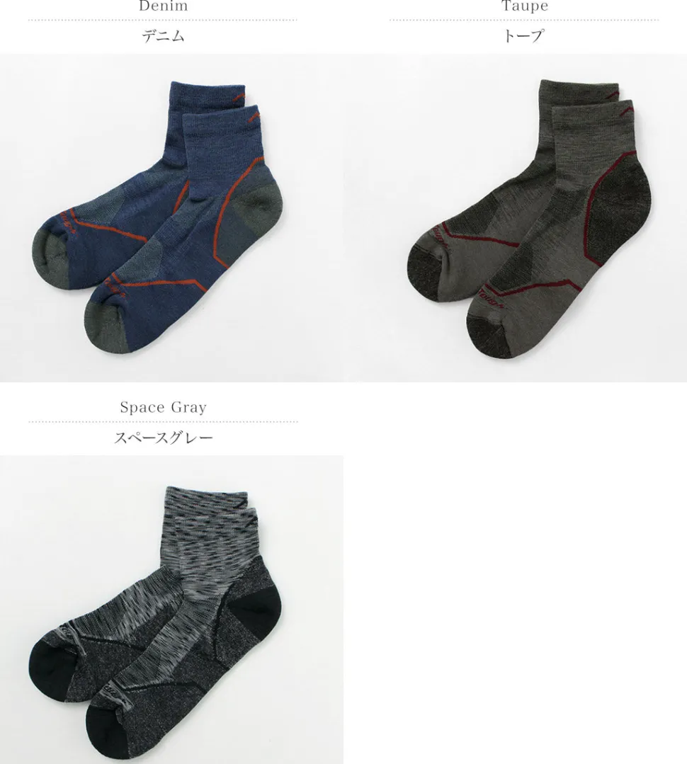 DARN TOUGH / Light Hiker 1/4 Sock Lightweight Cushion