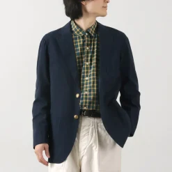 D.C.WHITE / Cotton Linen Summer Blazer