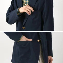 D.C.WHITE / Cotton Linen Summer Blazer