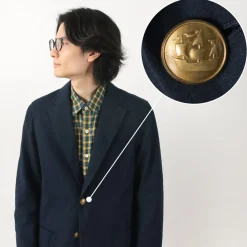 D.C.WHITE / Cotton Linen Summer Blazer