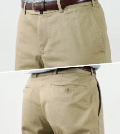 D.C.WHITE / Cotton twill regular silhouette chinos