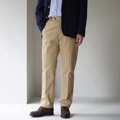 D.C.WHITE / High-density Chino Stretch Slim Tapered Pants