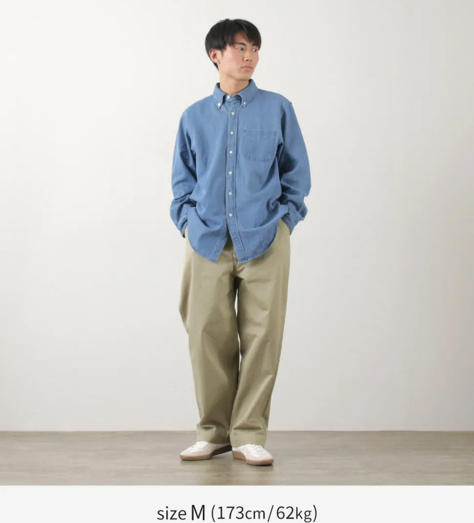 D.C.WHITE / Ivy Button Down Shirt