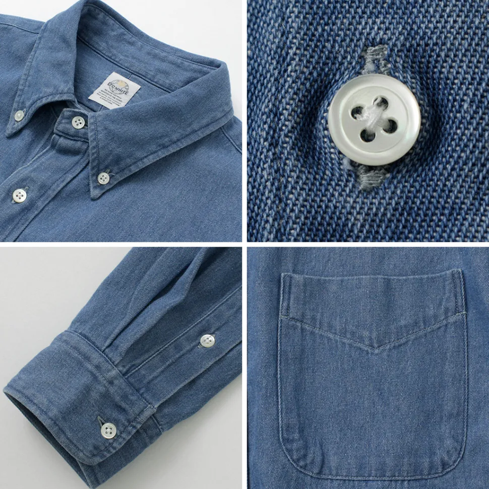 D.C.WHITE / Ivy Button Down Shirt