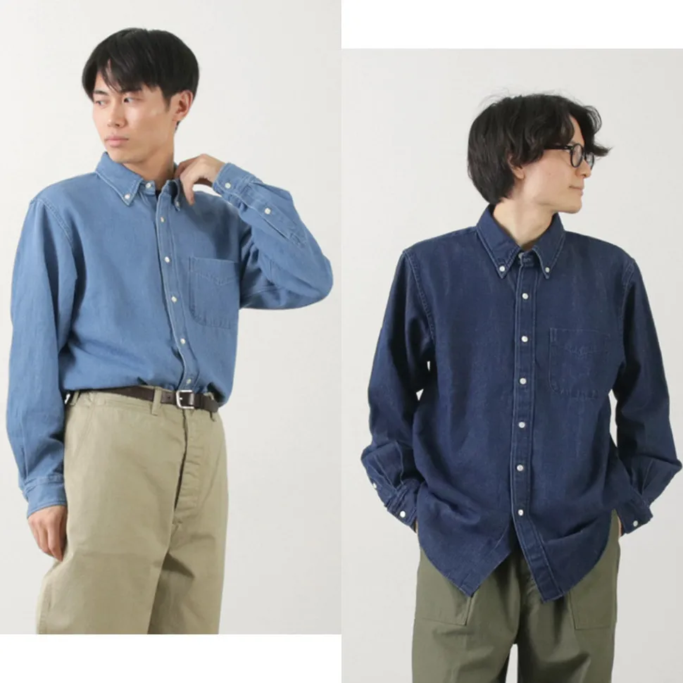 D.C.WHITE / Ivy Button Down Shirt