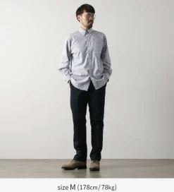 D.C.WHITE / Ivy Stripe Button Down Shirt