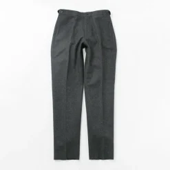 D.C.WHITE / Wool Melton Tapered Trousers