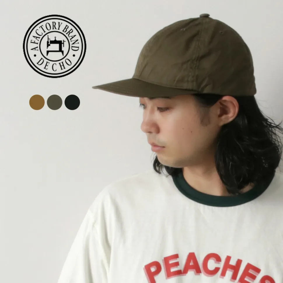 DECHO / High-density fabric Ball cap