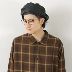 DECHO / Leather Beret