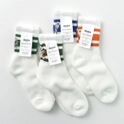 DECKA QUALITY SOCKS / Embroidered Skater Socks