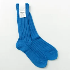 DECKA QUALITY SOCKS / Heavyweight Plain Crew Socks