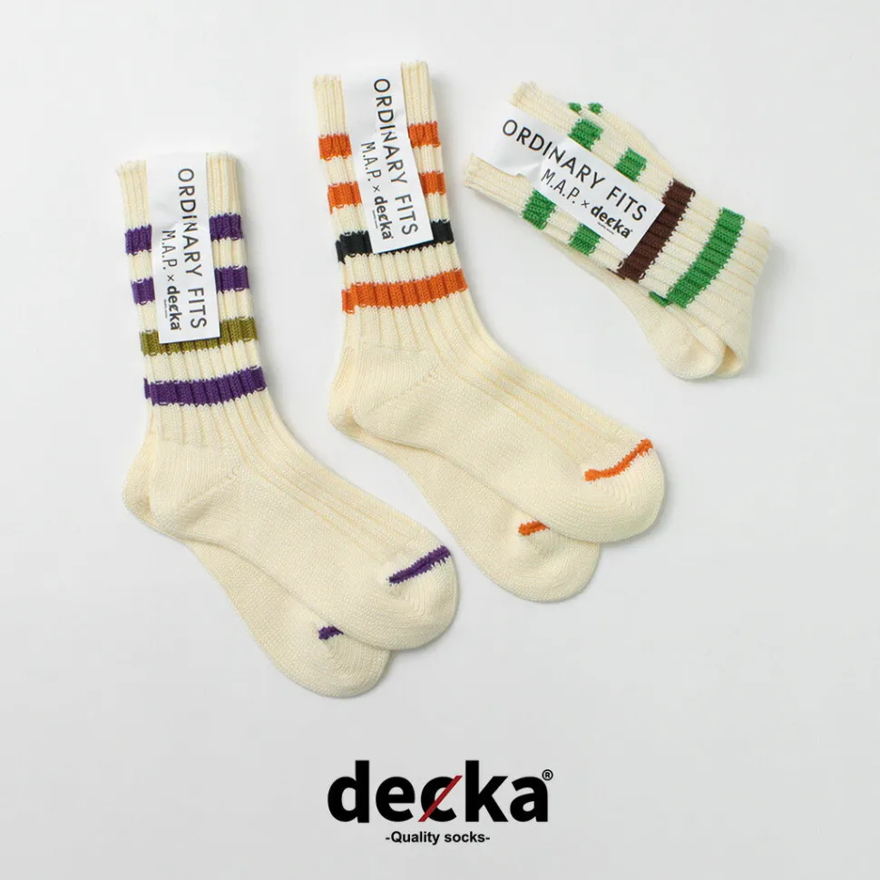 DECKA QUALITY SOCKS / M.A.P Heavyweight Line Socks