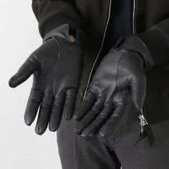DENTS / Bisley / Cashmere-lined leather gloves