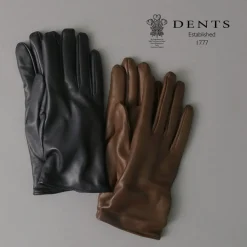 DENTS / Bisley / Cashmere-lined leather gloves