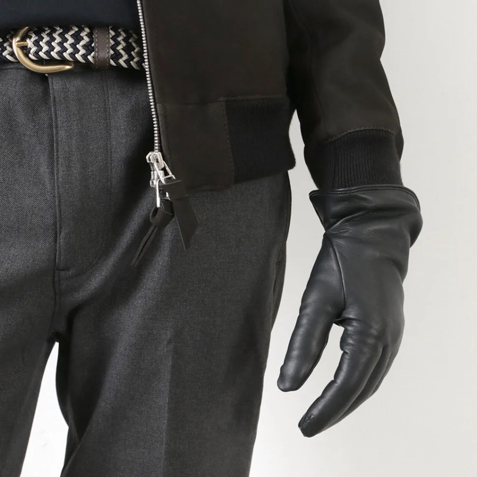 DENTS / Bisley / Cashmere-lined leather gloves