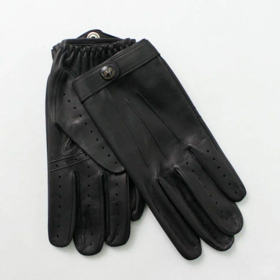 DENTS / Fleming / Perforated leather gloves