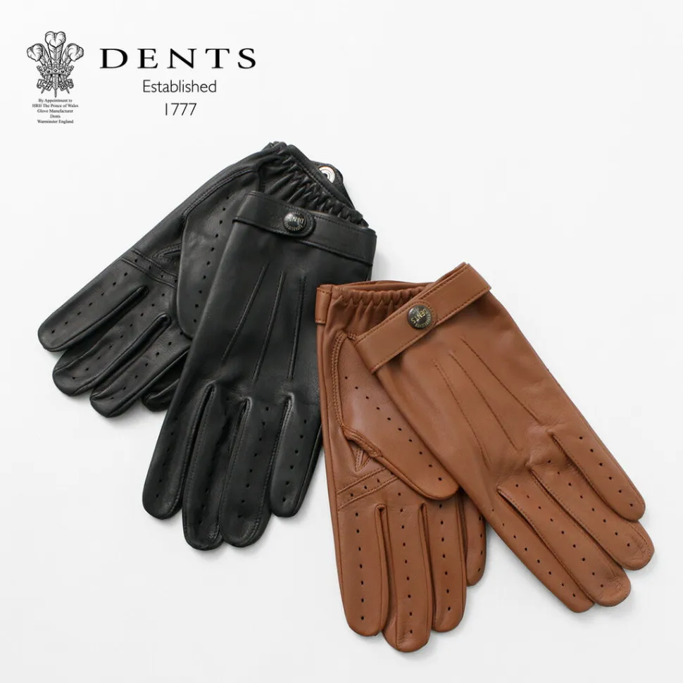 DENTS / Fleming / Perforated leather gloves