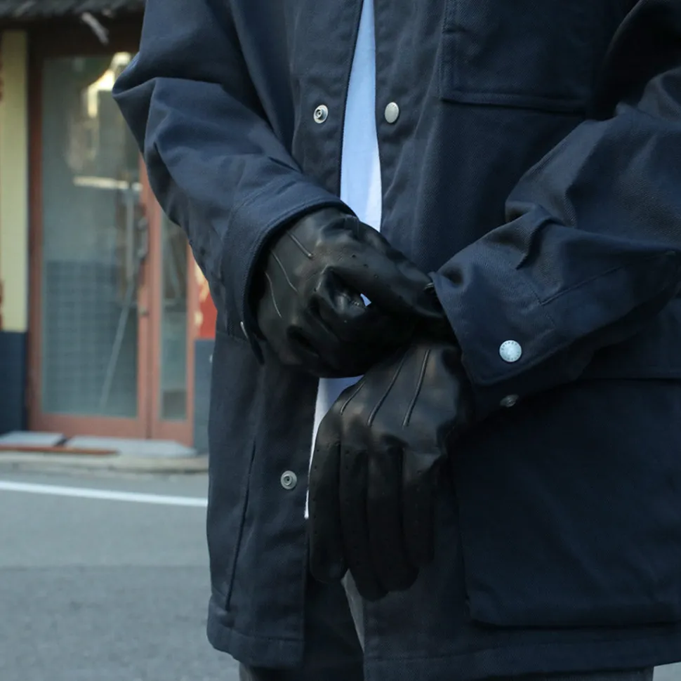 DENTS / Fleming / Perforated leather gloves