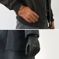 DENTS / Fleming / Perforated leather gloves