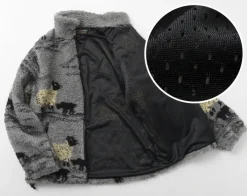 FARFIELD ORIGINAL / Jacquard Woven Boa Fell Jacket