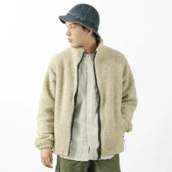 FARFIELD ORIGINAL / Jacquard Woven Boa Fell Jacket