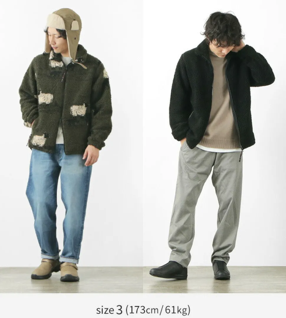 FARFIELD ORIGINAL / Jacquard Woven Boa Fell Jacket