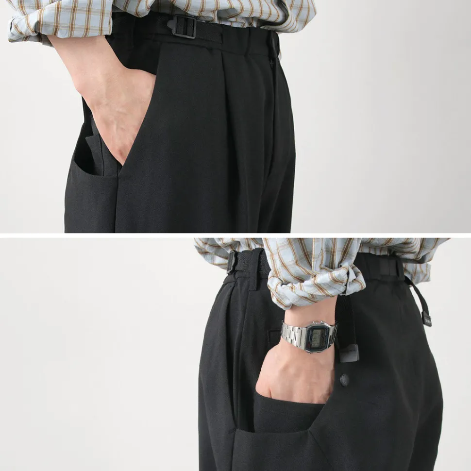 F/CE. / Lightweight balloon cropped pants