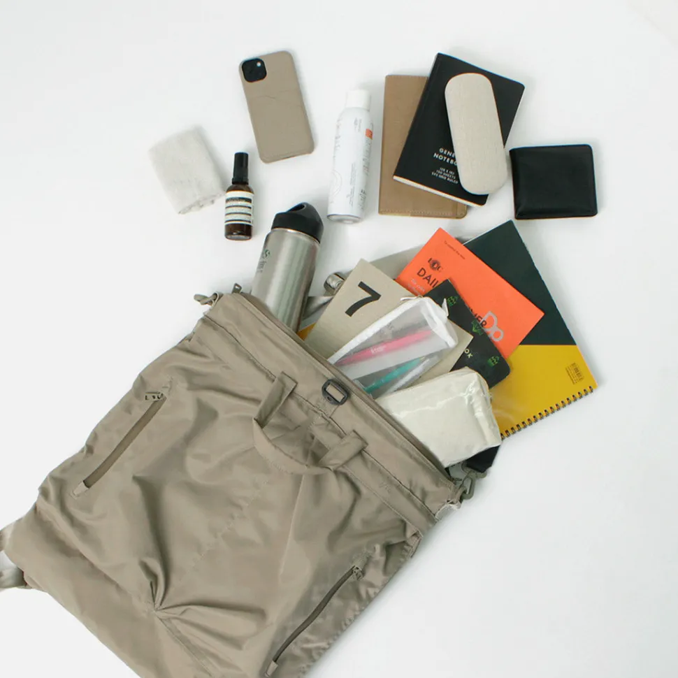 F/CE / Recycle twill 3-way helmet bag