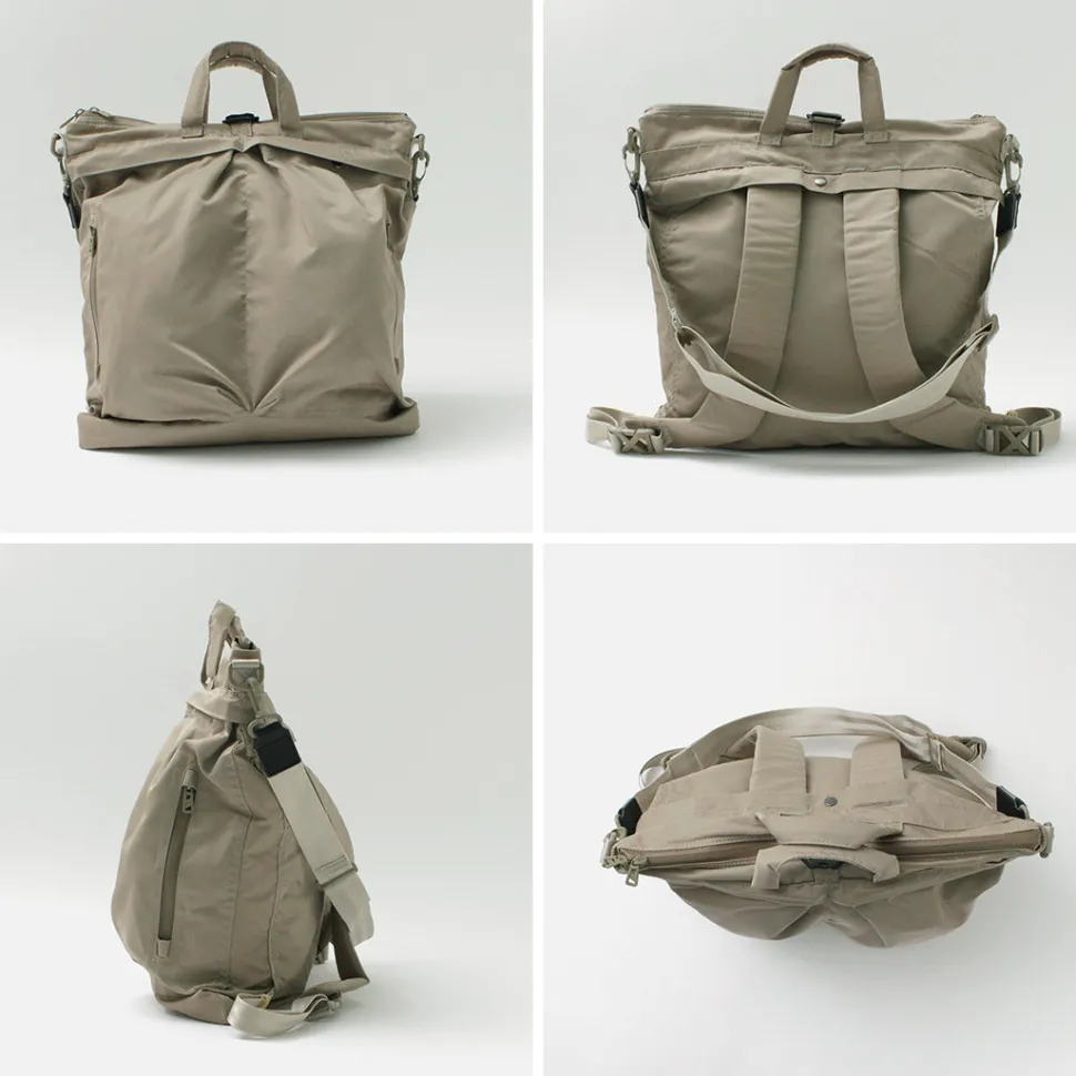 F/CE / Recycle twill 3-way helmet bag