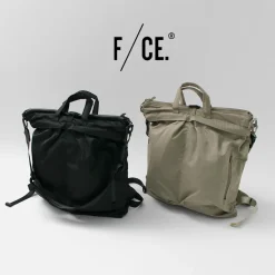 F/CE / Recycle twill 3-way helmet bag