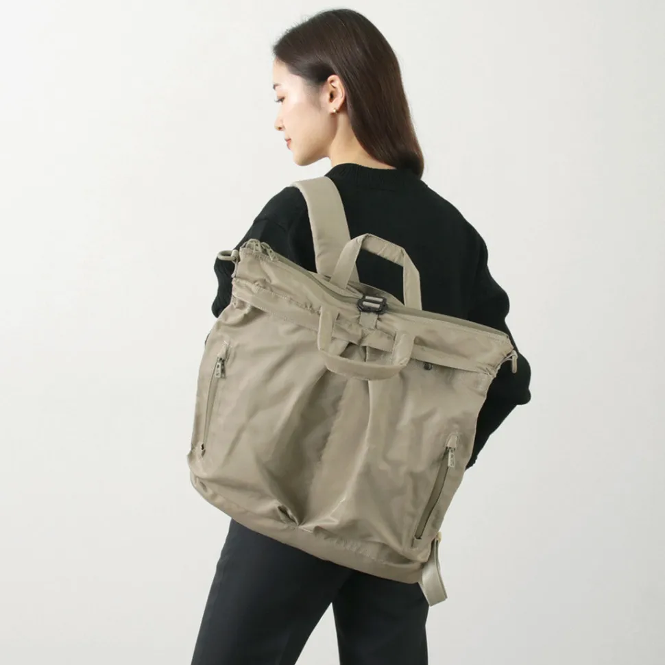 F/CE / Recycle twill 3-way helmet bag