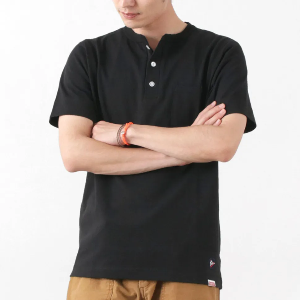 FELCO / Pocket Henley Neck T-shirt