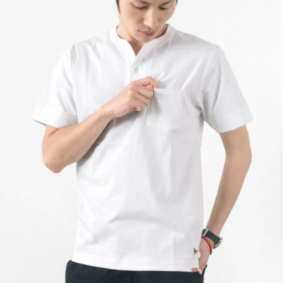FELCO / Pocket Henley Neck T-shirt