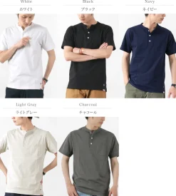 FELCO / Pocket Henley Neck T-shirt