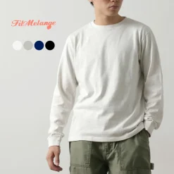 FILMELANGE / Dole Organic Raffy Jersey Long Sleeve T-Shirt