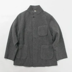 FILMELANGE / Hiet Melton Knit Jacket