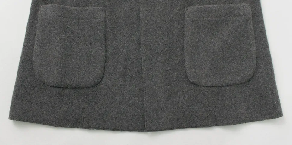 FILMELANGE / Hiet Melton Knit Jacket