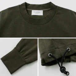 FLISTFIA / Long Sleeve Drawcord Pullover