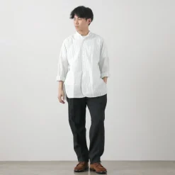 FLISTFIA / Wool-like Tuck Wide Trouesrs