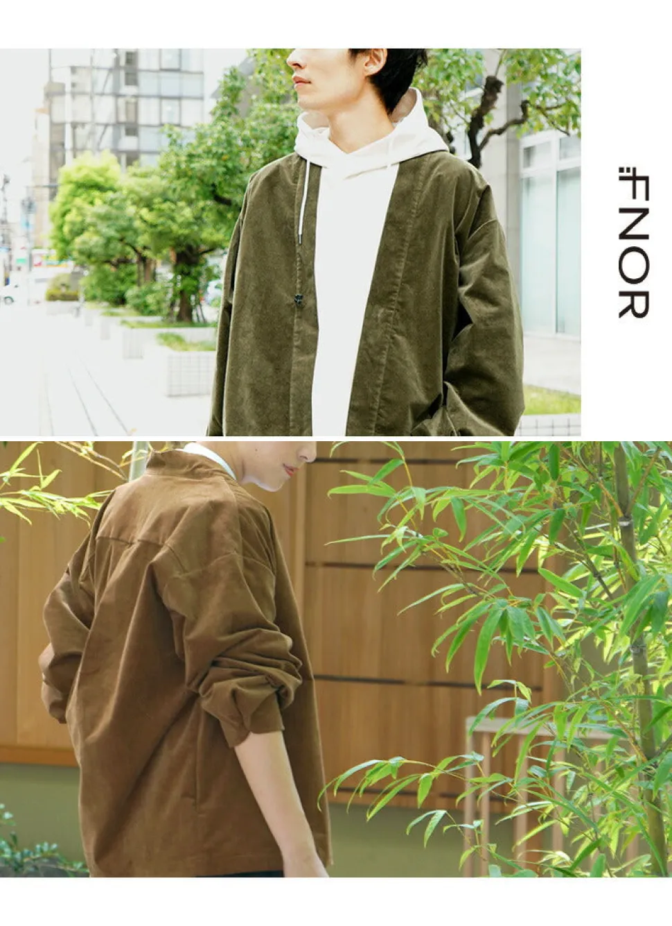 FNOR / Finewell Corduroy Hanten Jacket