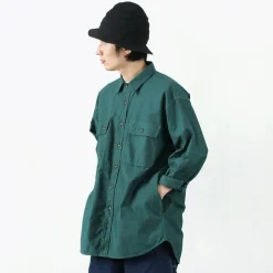 FNOR / Grandval garment dye Shrimp sleeve shirt coat