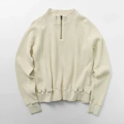 FNOR / Open-Ended Waffle Half-Zip Pullover