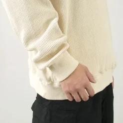 FNOR / Open-Ended Waffle Half-Zip Pullover