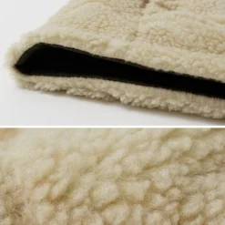 FNOR / Quilted Sheepskin Boa MIL Vest