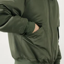 FNOR / Slight Satin Pair Away Flight Jacket